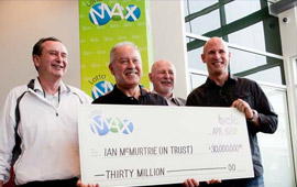 $10 Million up for Grabs in Tonight's Lotto Max