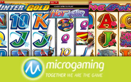 Microgaming has added 3 new slots games to it's line-up