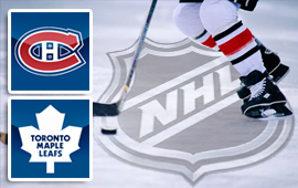 Montreal Canadiens and the Toronto Maple Leafs face off this Saturday