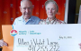 Allen and Violet Large gives away 98% of their lottery winnings to charities